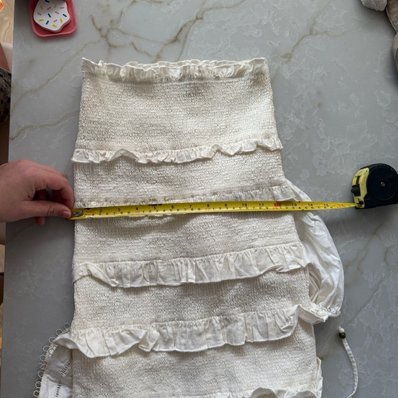 V. Chapman Leilani Top & Linnea Skirt Set size 4 small anthropology BHLDN - Picture 10 of 10